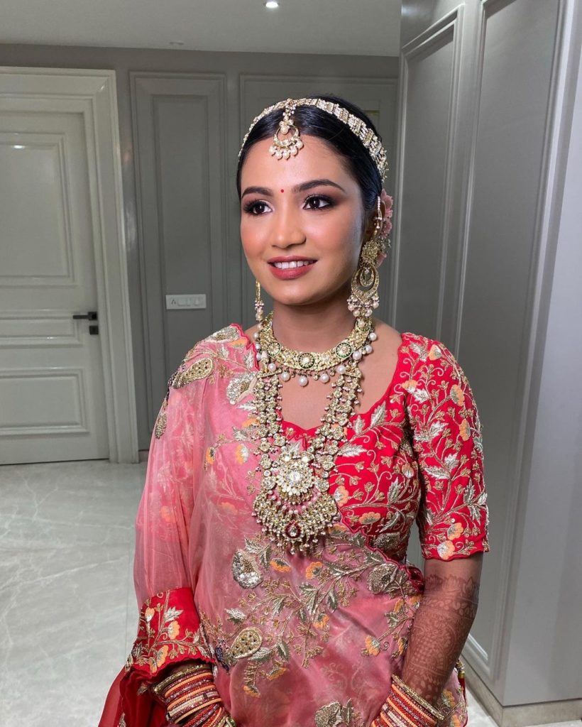 Indian bride makeup artist